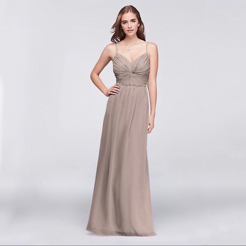 Beaded Chiffon Dress